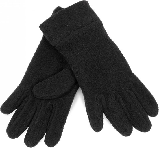 Handschoenen Kind 9/12 ans K-up Black 100% Polyester