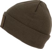 Chapeau Unisexe Taille Unique K-up Kaki Foncé 100% Acryl