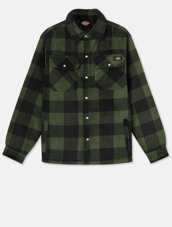 Dickies Portland Green Gilet Doublé Homme