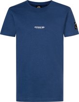 Petrol Industries - Jongens Logo T-shirt Tropicrush - Blauw - Maat 104