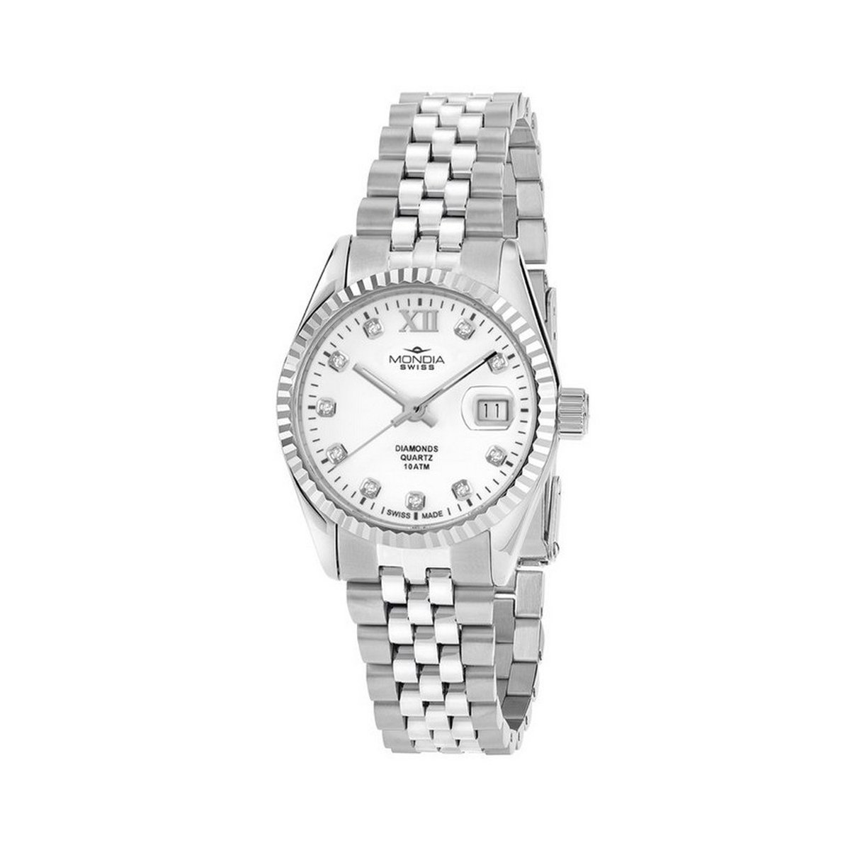 Mondia - MS-207-SS-02DWT-GB - Polshorloge - Dames - Quartz - Icon Legend Lady