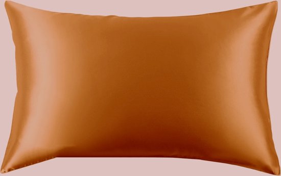 Silkmood zijden kussensloop, 100% zijde 22 momme (600 draadtelling), 40x60cm, Gouden Vlam