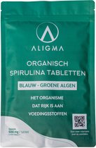 Aligma® Biologische Spirulina Tabletten: hét voedingssupplement vol essentiële voedingsstoffen voor je (huis)dier! - 500 stuks - 500 mg per tablet