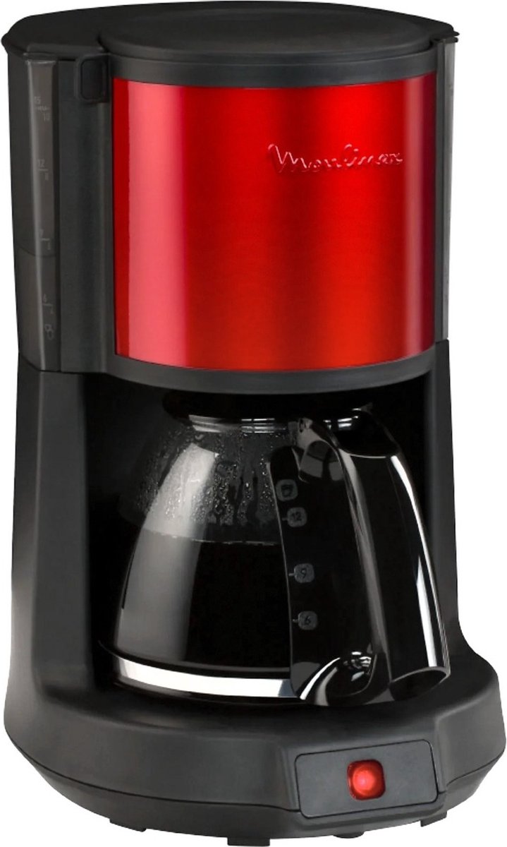 Moulinex Subito FG370D11 Red/Black - Koffiezetapparaat