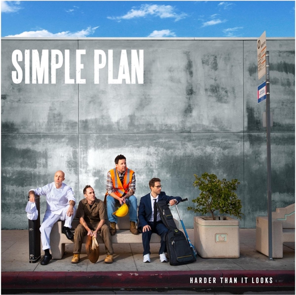 Simple Plan - Harder Than It Looks (Indie Only Pink Marble Vinyl)