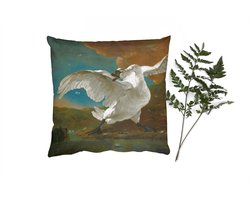 Sierkussens - Kussentjes Woonkamer - 50x50 cm - Zwaan - Oude meesters - Jan Asselijn