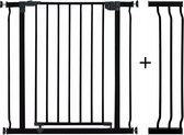 Barrière de serrage Dreambaby Liberty pour voiture (75-99cm) | Zwart - portail d'escalier large - portail à pince Zwart