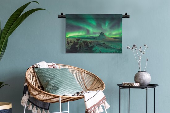 Tapisserie - Aurores boréales - Berg - Norvège - 60x40 cm - Tapisserie