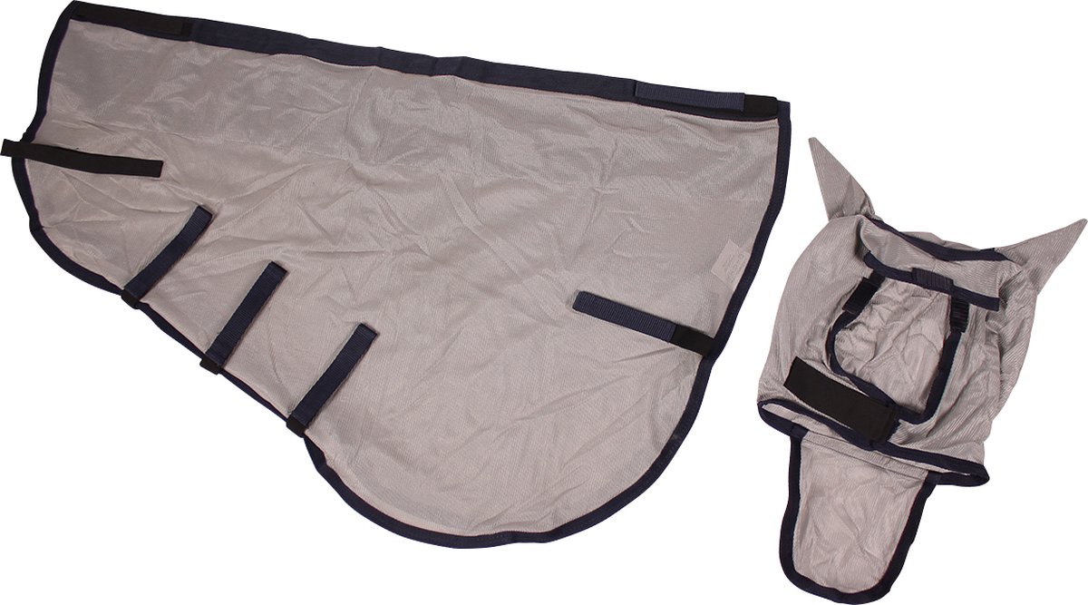 Tapis Anti-mouches Cheval Weatherbeeta – Complet Avec Encolure Et Feuille, Léger