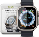 Ringke Lot de 4 films de protection d'écran en Tempered Glass pour Apple Watch Ultra (2) - 49 mm