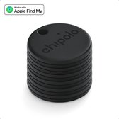 Chipolo One Spot - Apple Tag Airtag Keychain - Keyfinder Key Finder - Apple Find My Network - 6-Pack - Zwart