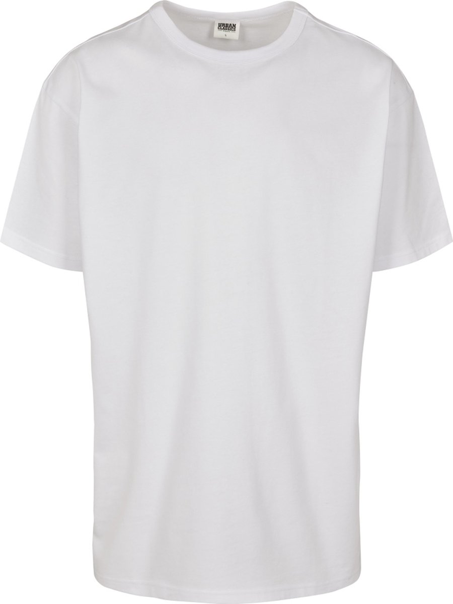 Urban Classics Organic Basic Kinder T-shirt Kids 158 Wit