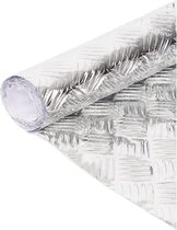 Zelfklevende decoratieve folie - Zilver - Glitter - Papier - 45 cm x 1.5 m - Set van 2
