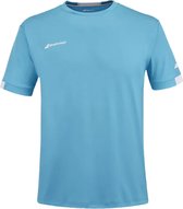 Babolat T-Shirt Lichtblauw Play Crew Padel Maat S