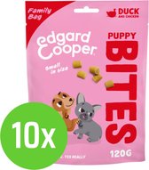 Edgard & Cooper Bite Puppy Duck Small 120 gram - Hondensnack - 10 verpakkingen