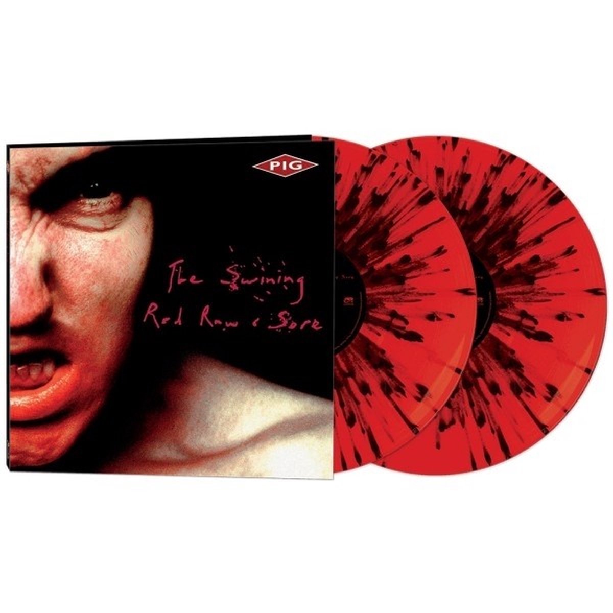 Pig - The Swining - Red Raw & Sore (2 LP) (Coloured Vinyl) (Remastered)