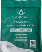 Aligma® Biologische Spirulina Tabletten: hét voedingssupplement vol essentiële voedingsstoffen voor je (huis)dier! - 2000 stuks - 500 mg per tablet