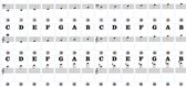 CHPN - Pianostickers - Stickers voor piano - Pianoles - Toetsen Keyboard - Voor Beginners - Eenvoudig Muziek Noten Lezen & Spelen - Piano Stickers - Universeel - Zwart