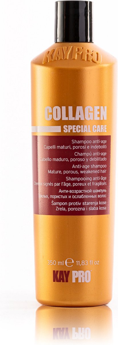 KayPro Collagen shampoo 350 ml - shampoo voor rijp, poreus en verzwakt haar