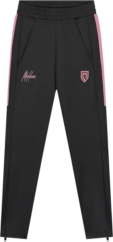 Malelions sport fielder trainingsbroek in de kleur zwart.