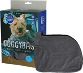 Royal Dry Doggybag - Microvezel Hondendroogzak - XS - Ruglengte 30 cm - Grijs