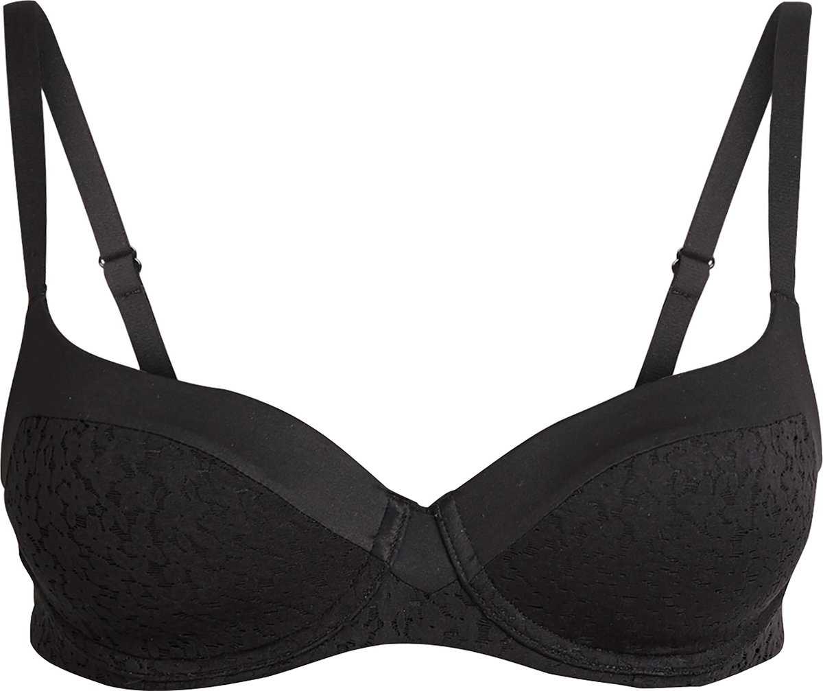 Chantelle Norah - T-Shirt BH - Bedekkend - Soft Feel - ZWART