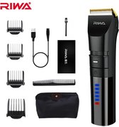 Riwa Tondeuse Mannen Wassen Volwassen Set Voor Haar Knippen Elektrische Trimmer Professionele Haircut Machine Opnieuw 6110