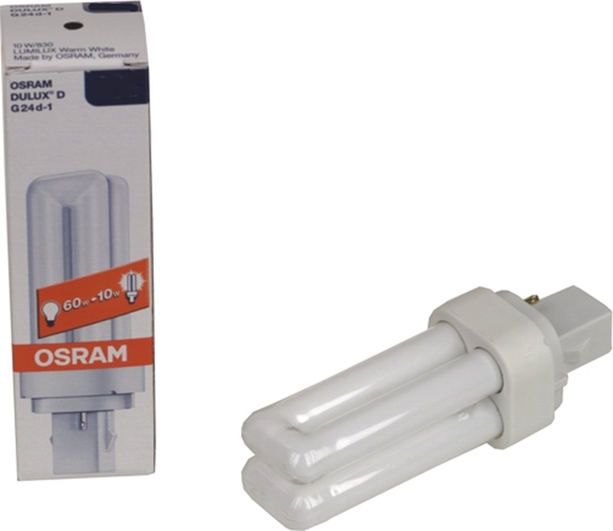 Osram Dulux D 13W 830 - Warm Wit - 2-Pin