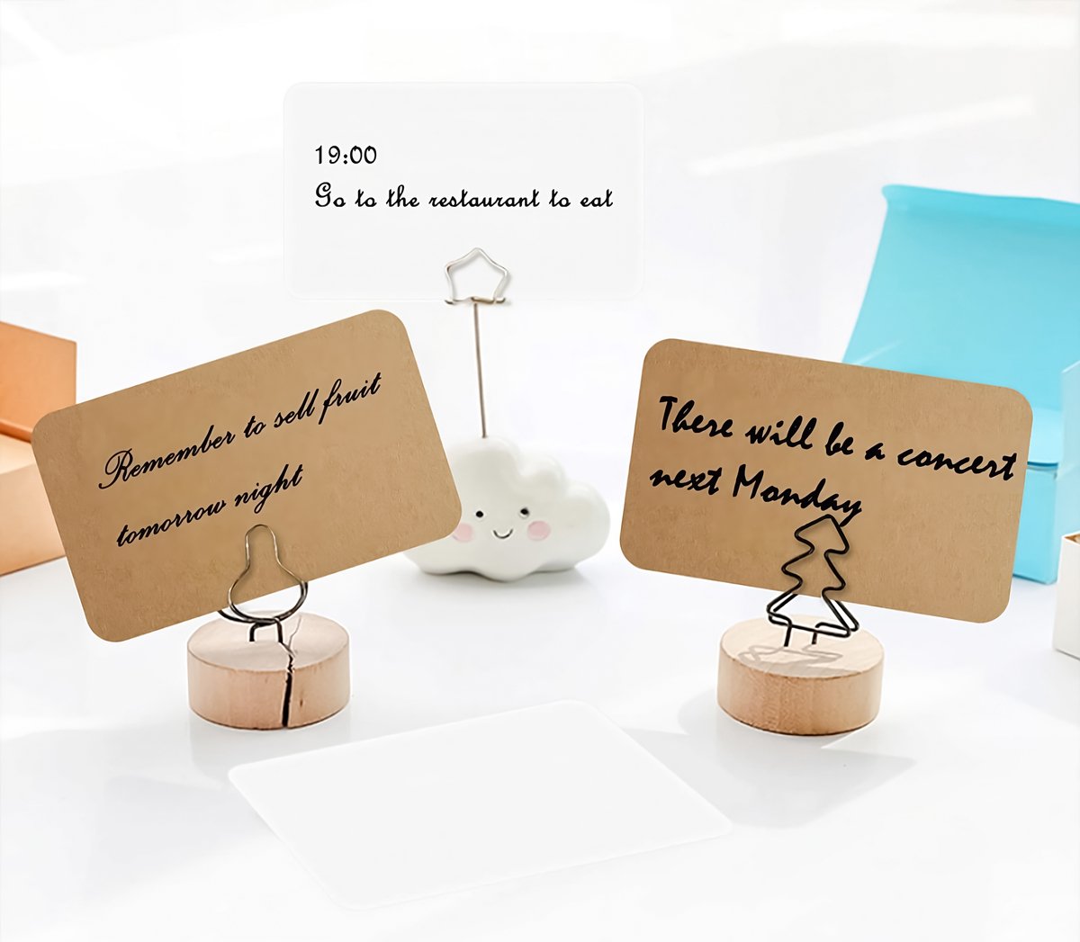 Blanco kaartjes met klikringen en gaatjestang - 300 stuks - met envelop — cadeau in Hobby - foto 6
