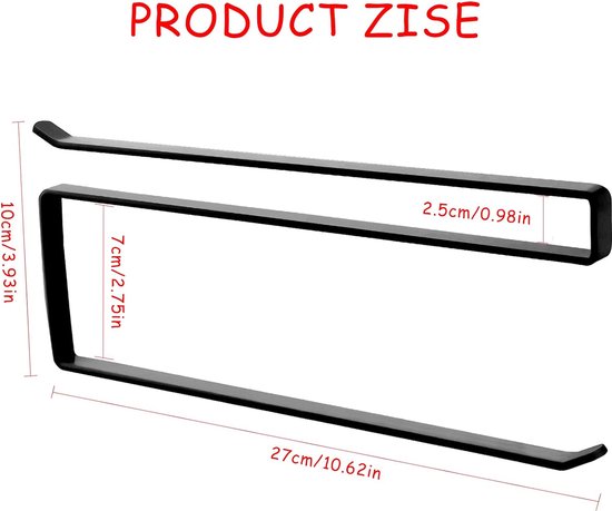 DENSORB® afrolstandaard voor rolmateriaal tot 40 cm breed, met afscheurrail