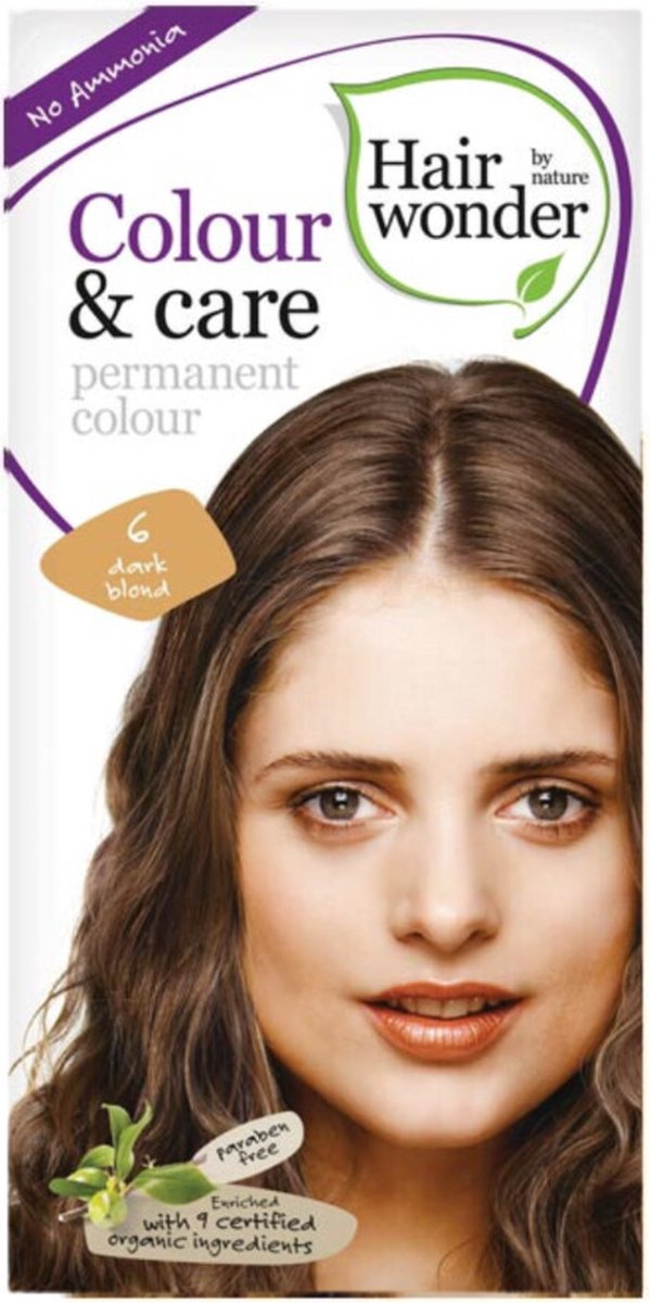 Hairwonder Colour & Care 6 Donkerblond 100ML