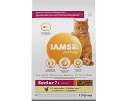 4x IAMS Kat Senior Kip 1,5 kg