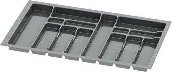 Orga-Box® IV UNIVERSAL Besteckeinsatz Besteckkasten silbergrau für 30er Orga-Box® IV UNIVERSAL Besteckeinsatz Besteckkasten silbergrau für 30er