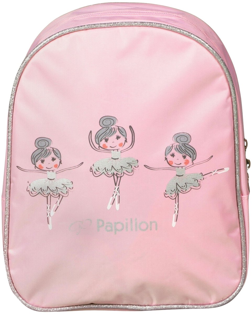 Papillon Rugzak--CONVERTMeisjesKinderen - roze/ zilver
