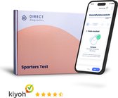 Direct Diagnostics ® Sporters Test - Zelf Bloedwaarden testen vanuit Huis - Verbeter je Gezondheid en Sportprestaties - Test op 7 Biomarkers - Resultaat binnen 48 uur - Met Aanbevelingen van Arts