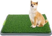 Pawsource Kunstgras pour toilettes pour chien – Anti-odeurs – 62 x 49 x 6,6 cm – Toilettes pour Chiens en Plein air – Apprentissage de la propreté chien – Tapis Puppy – Toilettes pour animaux de compagnie