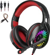 Gaming headset - Koptelefoon - Led - Kleuren