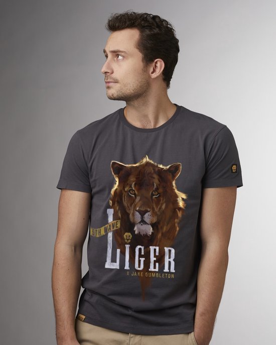 LIGER - Limited Edition van 360 stuks -Jake Gumbleton - Ligerhead - T-Shirt - Maat M