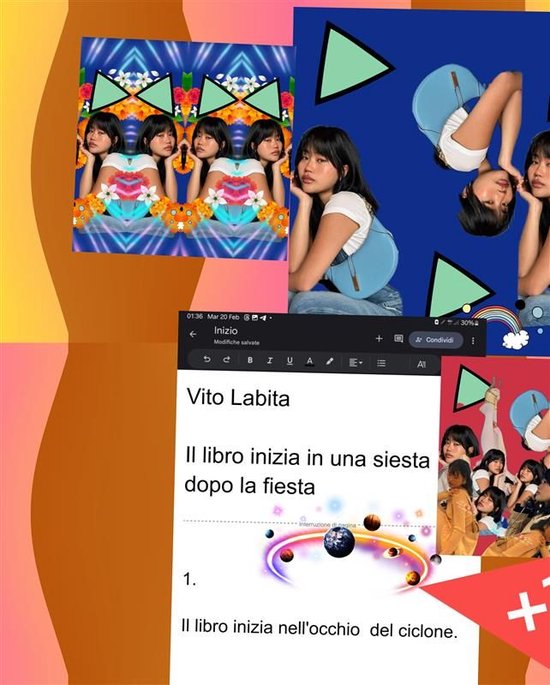 Il libro inizia in una siesta dopo la fiesta - cover