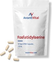 Fosfatidylserine - uit Zonnebloemen - 60 Vegan Capsules - 150 mg - Vrij van Soja-gerelateerde Allergenen - AvantVital - Voedingssupplementen