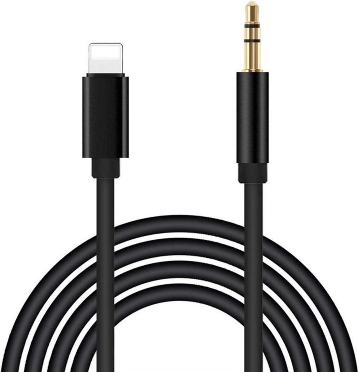 8 pins naar 3.5 mm audio AUX kabel voor iPhone iPad iPod