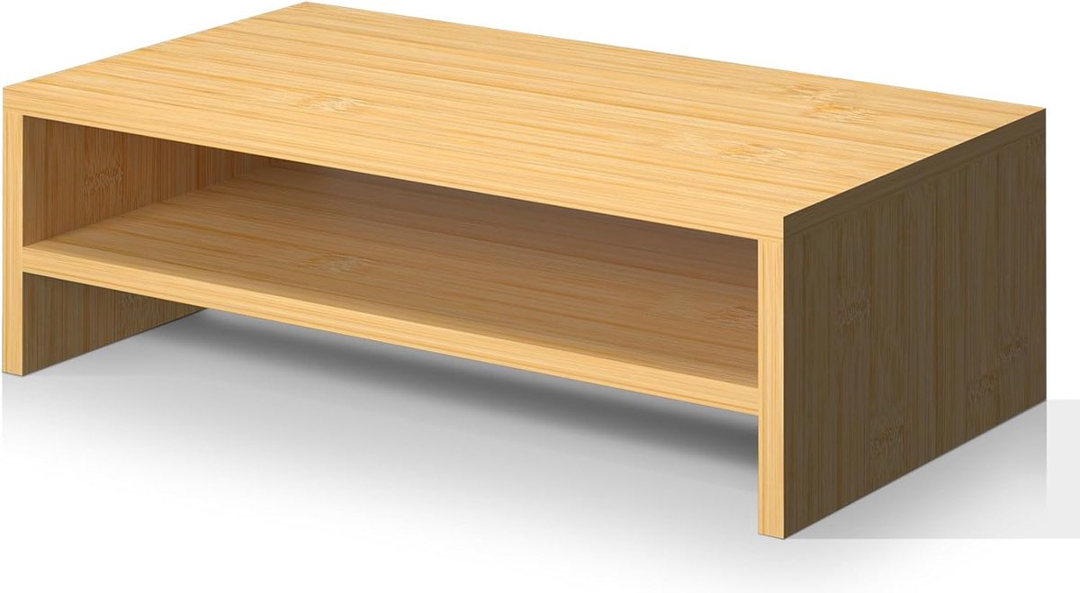Monitorstandaard verhoger, metalen computerstandaard - Dual Monitor Stand Riser