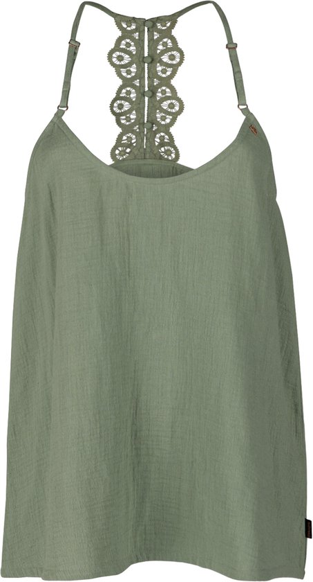 Brunotti Cleo Dames Topje - Sage Green - XL