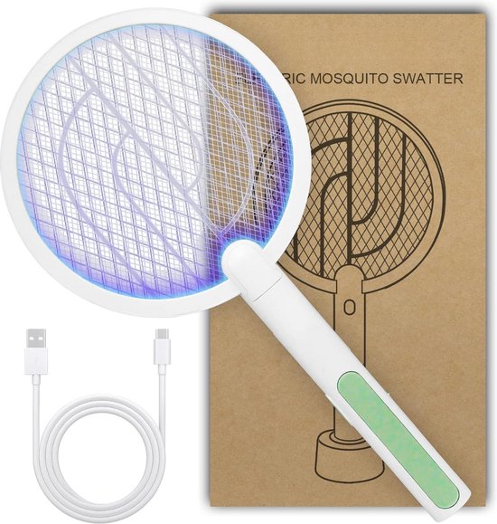 Equivera Elektrische Vliegenmepper - Vliegenvanger - Muggenvanger ...