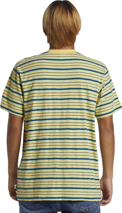 Quiksilver Tube Stripe T-shirt - Mellow Yellow