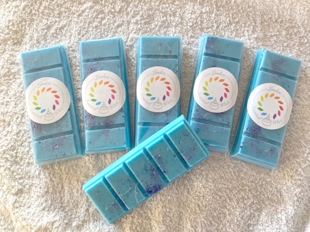 Linden - Snapbar waxmelts wax melt parfum geur ARI CLOUDS - handgemaakt - 100% sojawax - aromatic - voor geurbrander - huisparfum -