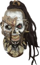 Partychimp Voodoo Houngan Volledig Hoofd Masker Halloween Masker voor bij Halloween Kostuum Volwassenen Carnaval - Latex - One size