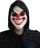 Partychimp Clown Halloween Masker Voor Bij Halloween Kostuum Volwassenen Carnavalskleding Heren Carnavalskleding Dames Carnaval Accessoires Carnaval Scary Clown Killer Clown - Plastic