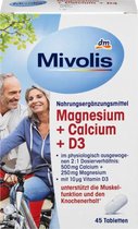 Magnesium + Calcium + D3 Tabletten - 45 Stuks - 94 g