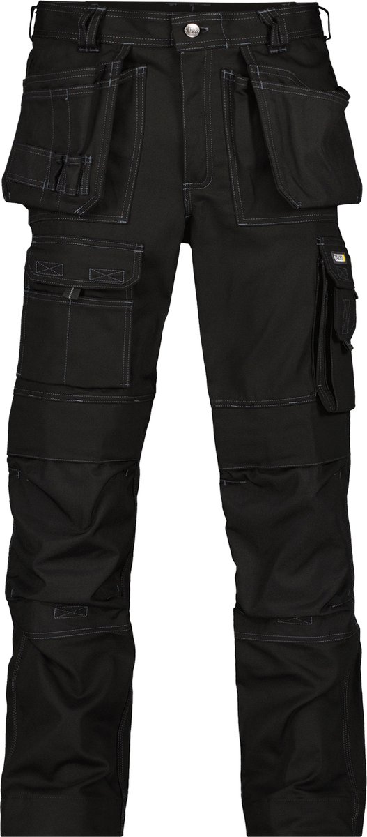 Canvas holsterzakkenbroek met kniezakken